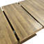 Table de salle à manger rectangulaire extensible pour 6 à 10 personnes en bois vieilli 160 à 200 cm-58711454