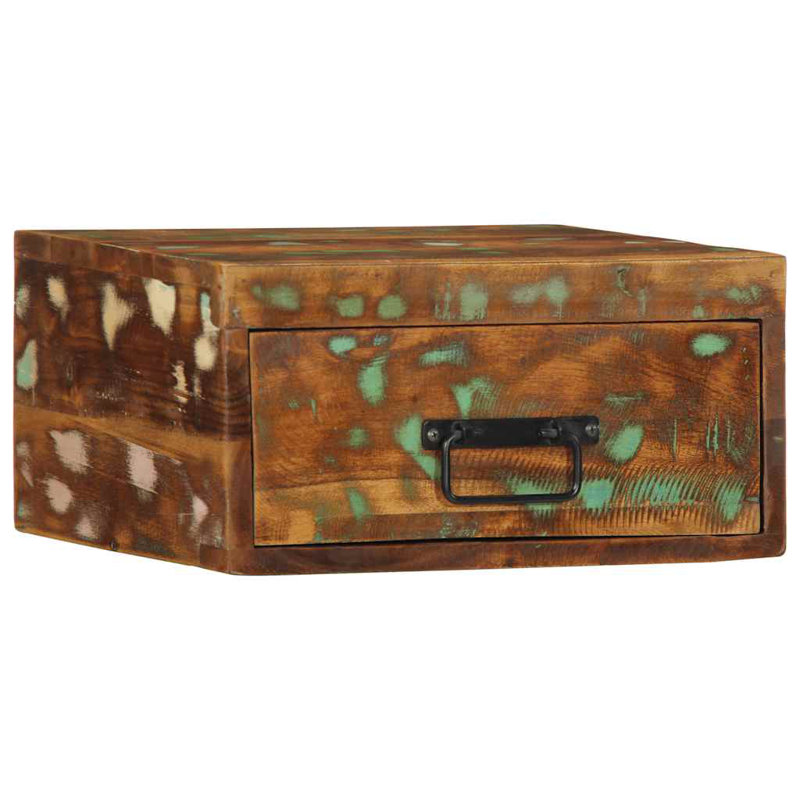 Amahya 40cm W Solid Wood Bedside Table