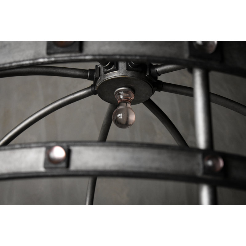 8 - Light LED Pendant, Merlot