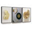 Abstrait moderne - ensemble de 3 reproductions de photos sur toile-257705978-257705977