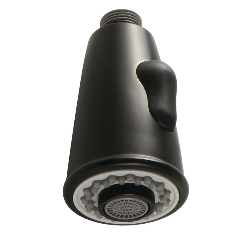 Kingston Brass Made To Match 2-Function Stream Flow and Full-Spray Pull-Down Sprayer, Matte Black