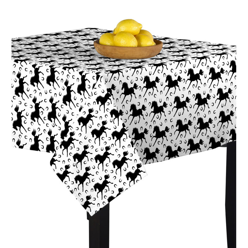 Kassidy Geometric Square Tablecloth, 84" L x 84" W