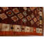 Tapis rouge en laine unique 7 pi 11 po x 9 pi 9 po New Age