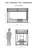 Ady Low Profile Twin Over Twin Bunk Bed With Ladder, Black Metal Frame-122359423