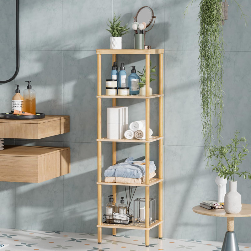 Bamboo Bathroom Shelf