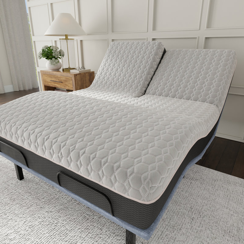 Matelas en mousse viscoélastique hybride 12 pouces, Grand lit