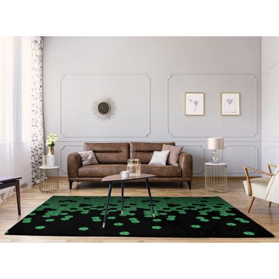 Chenille Geometric Indoor Rug