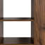 Vitrine de rangement de 180 cm de haut, tablette à 4 niveaux, 3 tiroirs latéraux et 4 petites étagères d'exposition, bibliothèque haute moderne en bois-1276400795