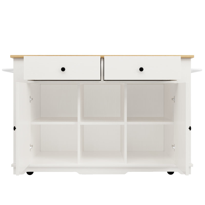 Wood Kitchen Island