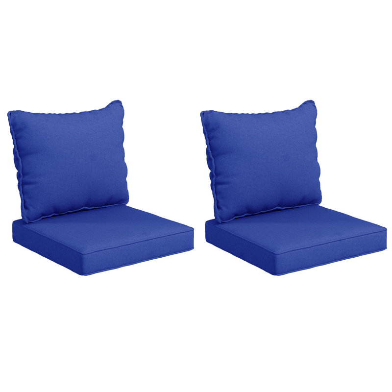 4-Piece Patio Chair Cushion and Cushion Set (Cushion Only)