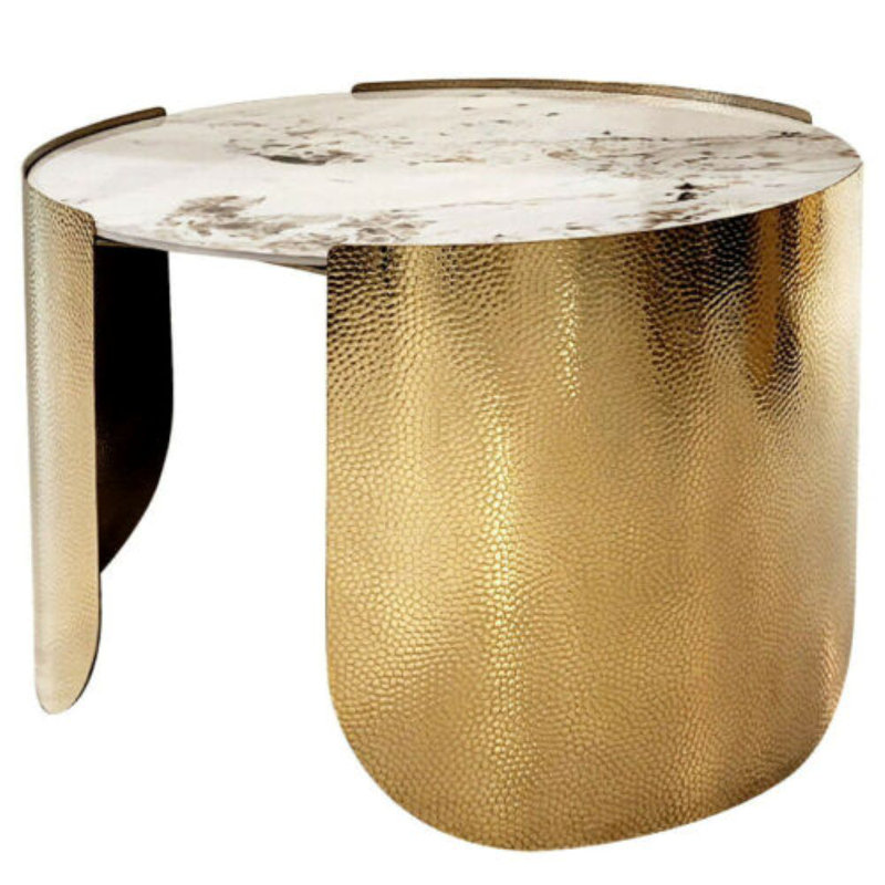 Atalee Abstract Coffee Table, 48cm H x 70cm W x 70cm D