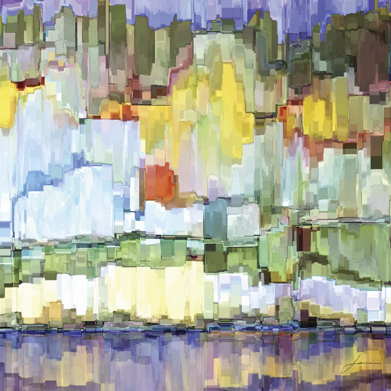 Glacier Bay IV by James Burghardt - Wrapped Canvas Painting, 91cm H x 91cm W 