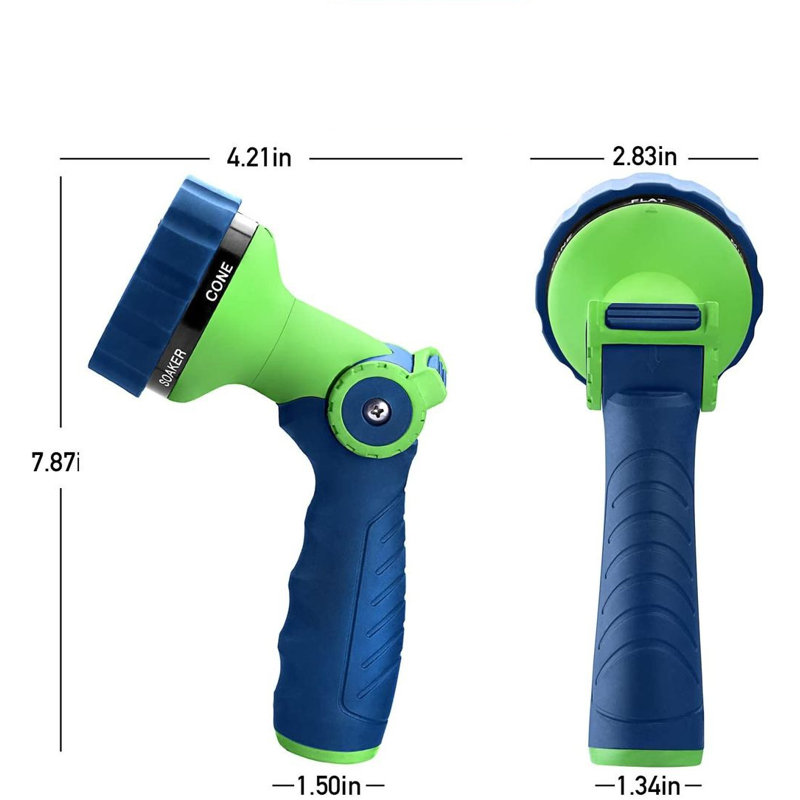 Tuyau d'arrosage pour jardin, Bleu / Vert