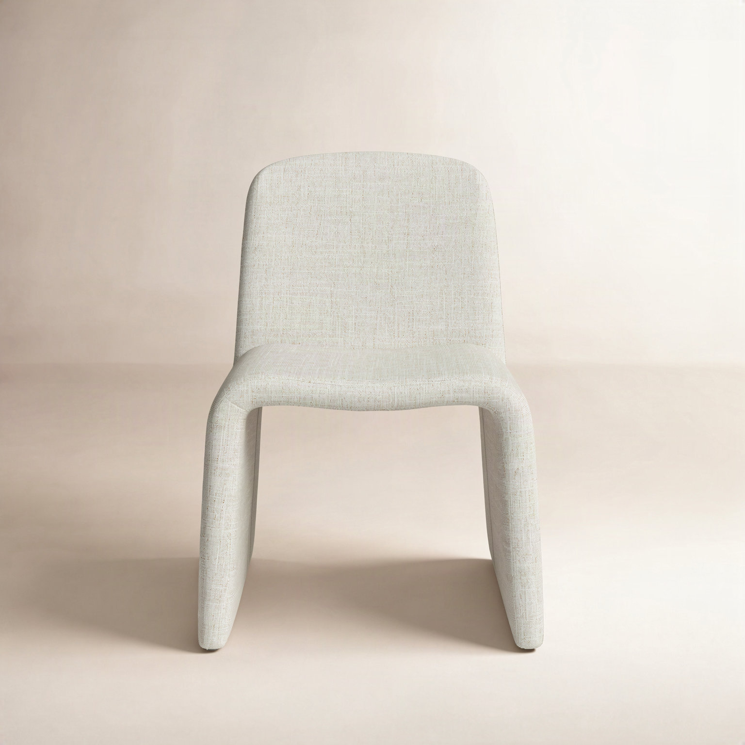 Holt Dining Chair, Heather Beige Basketweave