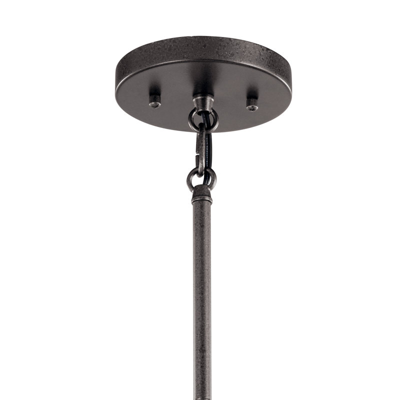Luminaire suspendu d'extérieur 1L Catherina, Blanc