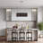 Acordia 3 Light Antique Brass Medium Linear Chandelier-620837178-620837181