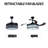 42 Inch Pendant Light - 7 Colour Bluetooth Music Invisible Fanlight