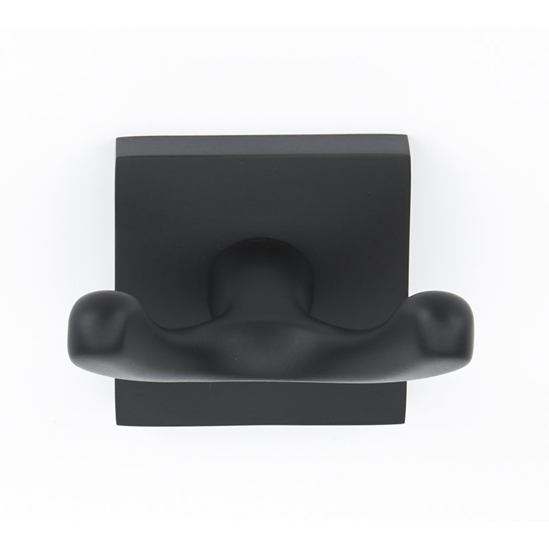 Double Robe Hook, Polished Nickel