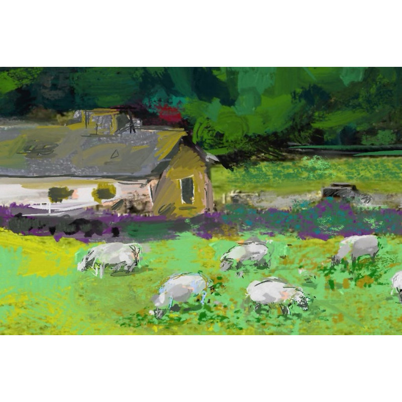 Arthur Pina - Wrapped Canvas Painting, 41cm H x 61cm W x 3.81cm D