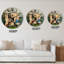 Alice au pays des merveilles Cardhouse - Horloge murale pour enfants-874959226
