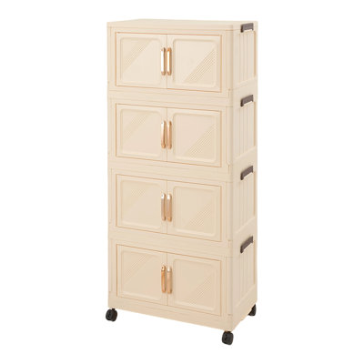 162 cm H x 77 cm W Utility Cart with Wheels