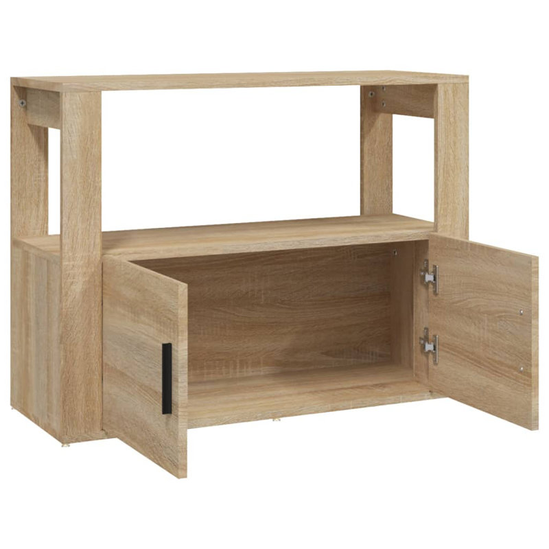 Kharley 80 Cm Wide Sideboard, Sonoma Oak