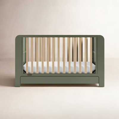 Read-with-Me Pine 4-in-1 Convertible Crib