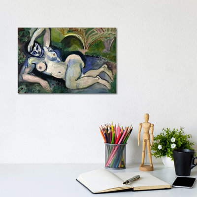 Blue Nude Or Souvenir Of Biskra (1906) by Henri Matisse - Wrapped Canvas Gallery-Wrapped Canvas Giclée