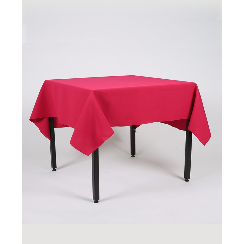 Hot Pink Rectangle Tablecloth 55" x 108" (139cm x 274cm), Magenta, 106cm W x 357cm L