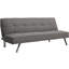 Structure en métal, pied en acier inoxydable, futon, canapé