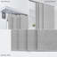 Store à panneau coulissant réglable Sharmaine pour portes de patio et paravents, l 45,8 po à 86 po x H 96 po, texture tissée naturelle ajustable, Airo (semi-diaphane)