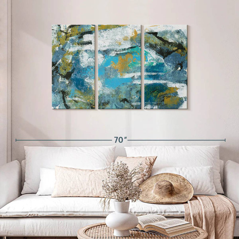 Avery Abstract Impromptu II, 28" H x 45" W