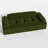 Modern 78.7" Compressed sofa,Boneless couches for living Room,High Rebound Density Loveseat Sofa, Sponge Memory Foam Sofa For Apartment-1857892406