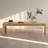 Burlywood Solid Wood Rectangular Coffee Table-1542644695-1542644715