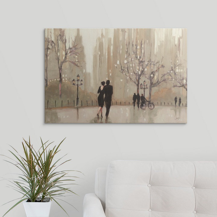 Anjesa An Evening Out Neutral by Julia Purinton - Print Winston Porter 