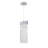 13'' Modern LED Pendant Light with Pewter Finish For Kitchen, Dining Room, Entryway – Integrated LED, No Bulb Required-121209184-121209185