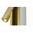 Modern 1-Light LED Brass Metal Wall Sconce 