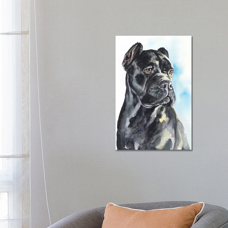 Cane Corso by George Dyachenko - Wrapped Canvas Painting, 66.04 cm H x 45.72 cm W x 3.175 cm D