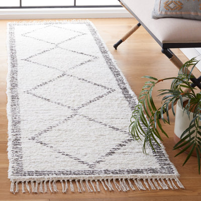Anaias Hand Woven Cotton Geometric Rug