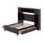 Lit plateforme double avec rangement double-1163661475