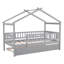Lit simple en bois avec lit gigogne simple-998635939