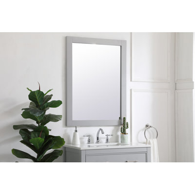 Miroir de salle de bain moderne et contemporain Metcalfe