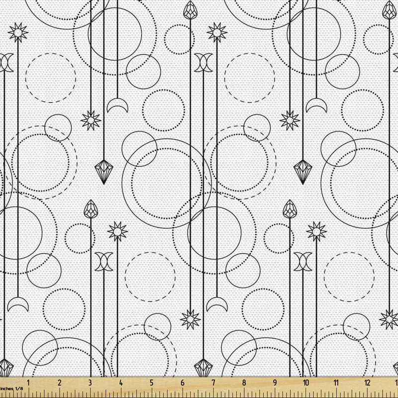 Tissu Ambesonne par The Yard, l 58 po x L 180 po