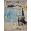 Picasso hand-knotted Wool/Silk Blue Area Rug-1365897191