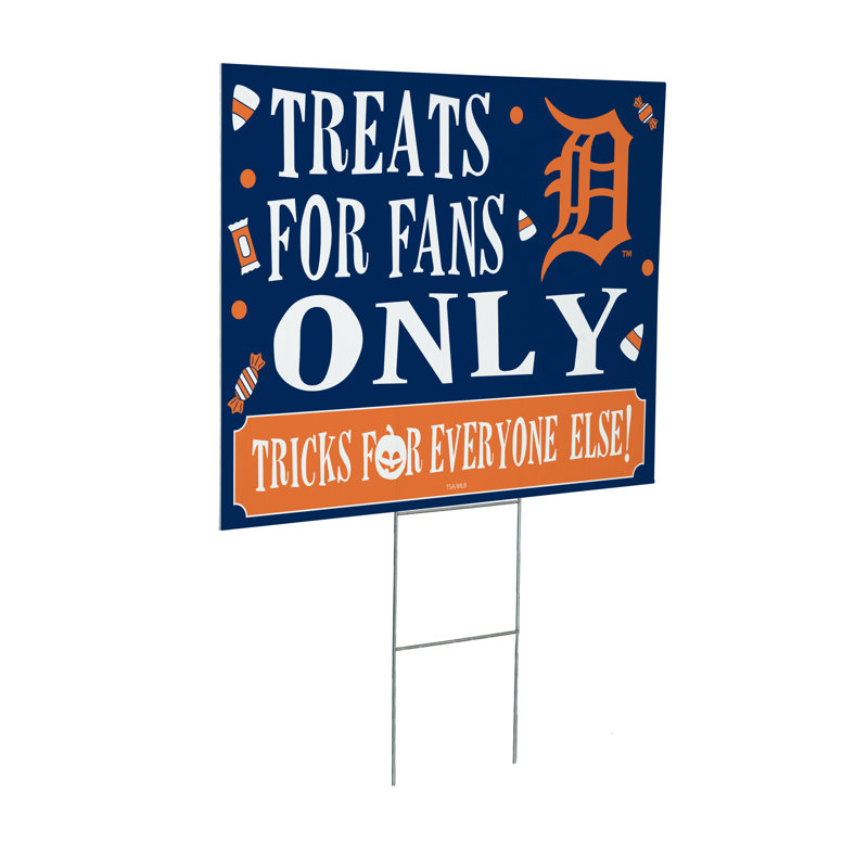 Green Bay Packers, enseigne d'Halloween pour les fans, Tigers de Detroit