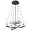 1 - Light Brushed Brass LED Pendant