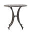 Table d'appoint d'extérieur en fonte d'aluminium 19 po_61112.00