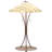 27" High Metro Fusion Branches Glass Table Lamp