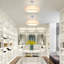 Hanlon Glass Semi Flush Mount