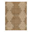 Distressed Homage Hand Knotted Wool Geometric Area Rug-829209612